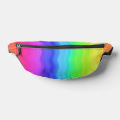Rainbow Wavy Wave Gradual Pastel Farbe Bauchtasche (Ablage )