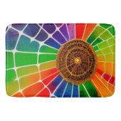 Rainbow Web Badematte (Vorderseite)