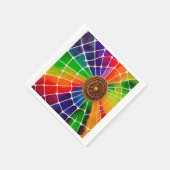 Rainbow Web Serviette (Ecke)