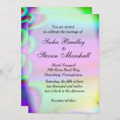 Rainbow Wedding Einladung Gay Interest (Vorne/Hinten)