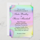 Rainbow Wedding Einladung Gay Interest (Vorderseite)