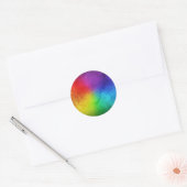 Rainbow Wedding Personalize Umschlag Aufkleber Sti (Umschlag)