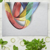Rainbow Wedding Rings for Marriage Equality Handtuch (Gefaltet)