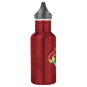 Rainbow Wedding Rings for Marriage Equality Trinkflasche (Links)