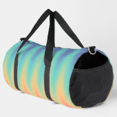 Rainbow-Wellen hippy-Psychedelic Duffle Bag (Rechte Ecke)