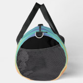 Rainbow-Wellen hippy-Psychedelic Duffle Bag (Rechts)
