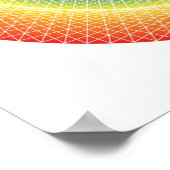 Rainbow Wheel #3 Poster (Ecke)