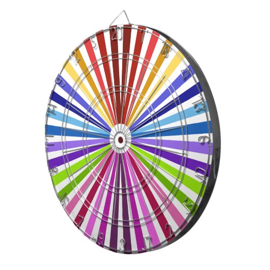 Rainbow Wheel Dartscheibe (Vorderseite rechts)