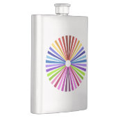 Rainbow Wheel Flachmann (Rechts)