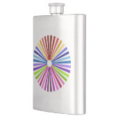 Rainbow Wheel Flachmann (Links)