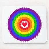 Rainbow Wheel Mousepad (Vorne)