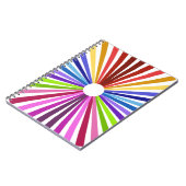 Rainbow Wheel Notizblock (Linke Seite)