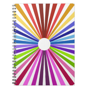 Rainbow Wheel Notizblock
