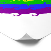 Rainbow Wheel Poster (Ecke)