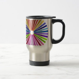 Rainbow Wheel Reisebecher