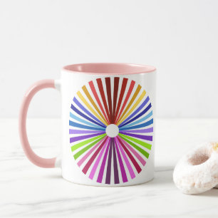 Rainbow Wheel Tasse