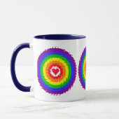 Rainbow Wheel-Tasse Tasse (Links)