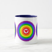 Rainbow Wheel-Tasse Tasse (Zentrum)