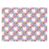 Rainbow Wheel Tischdecke (Vorderseite (Horizontal))