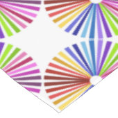 Rainbow Wheel Tischdecke (Schrägansicht)