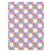 Rainbow Wheel Tischdecke (Vorderseite)