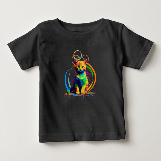 Rainbow Whiskys Ein Traum für die Katze Baby T-shirt (Vorderseite)