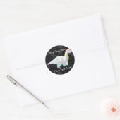 Rainbow White Dinosaur Stickers (Umschlag)