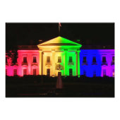 Rainbow White House Fotodruck (Vorne)