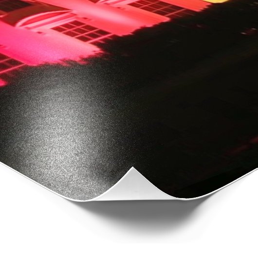 Rainbow White House Fotodruck (Ecke)