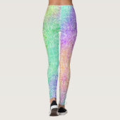Rainbow & White Medallion Leggings (Rückseite)
