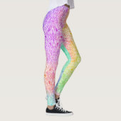Rainbow & White Medallion Leggings (Rechts)