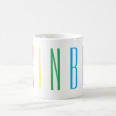 RAINBOW White Tasse (Mittel)