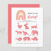 Rainbow Who is My Baby, Baby Shooting Game (Vorne/Hinten)