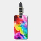 Rainbow Wild Luggage Tag Gepäckanhänger (Vorderseite vertikal)