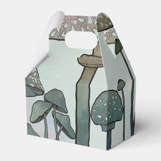 Rainbow Wild Mushrooms Geschenkschachtel (Vorderseite)