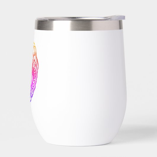 Rainbow Wine Tumbler (Links)