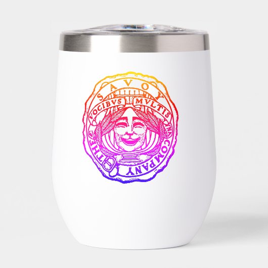 Rainbow Wine Tumbler (Vorderseite)