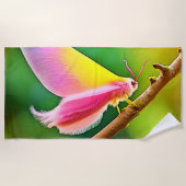 Rainbow Wing Beauty Strandtuch (Vorderseite)