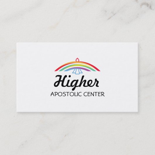 Rainbow Winged Dove Visitenkarte (Vorderseite)