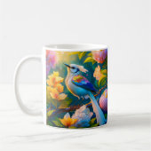 Rainbow Winged Jay Fantasy Bird Kaffeetasse (Links)