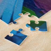 Rainbow Winged Jay Fantasy Bird Puzzle (Seite)