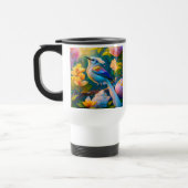 Rainbow Winged Jay Fantasy Bird Reisebecher (Links)