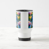 Rainbow Winged Jay Fantasy Bird Reisebecher (Mittel)