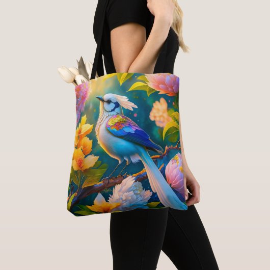 Rainbow Winged Jay Fantasy Bird Tasche (Von Nahem)
