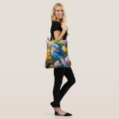 Rainbow Winged Jay Fantasy Bird Tasche (Am Model)