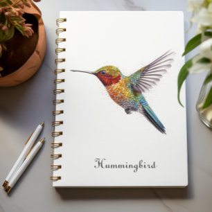 Rainbow Wings: Lebhafte Hummingbird Art, kundenspe Planer