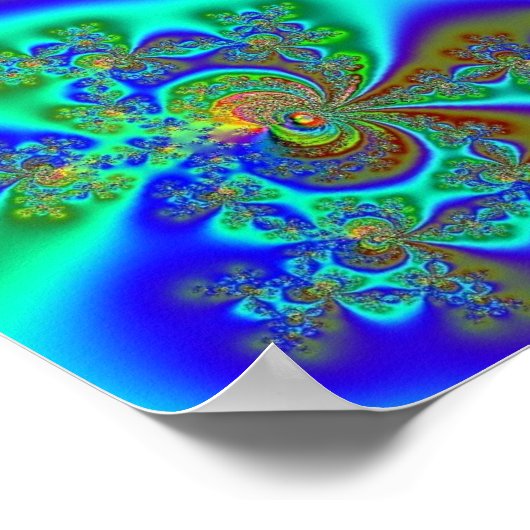 Rainbow Wings Poster (Ecke)