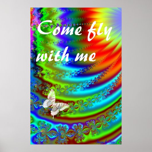 Rainbow Wings Poster (Vorne)