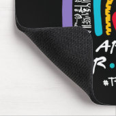 Rainbow wir sind auf einem Break Lehrer Off Duty S Mousepad (Ecke)