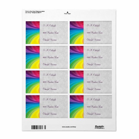 Rainbow-Wirbel (Vorne)